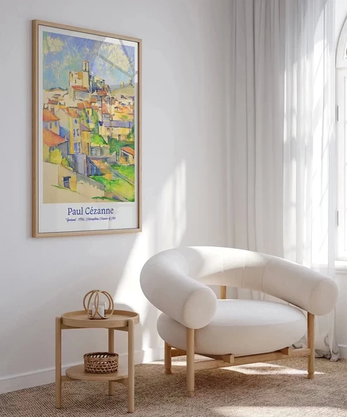 Çerçevesiz Poster Paul Cézanne Gardanne 2 - Resim 5