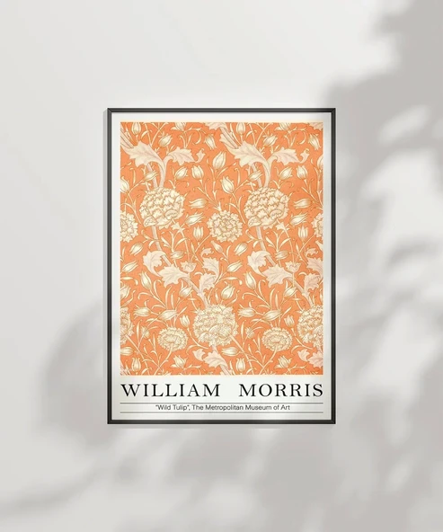 Çerçevesiz Poster William Morris Yabani Lale - Resim 6