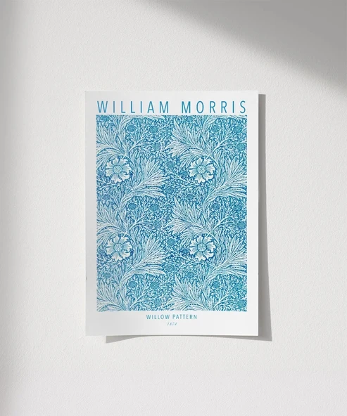 Çerçevesiz Poster William Morris Söğüt Deseni ürün görseli