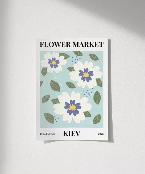 Çerçevesiz Poster Doğanın Kiev'deki Zarafeti ürün görseli