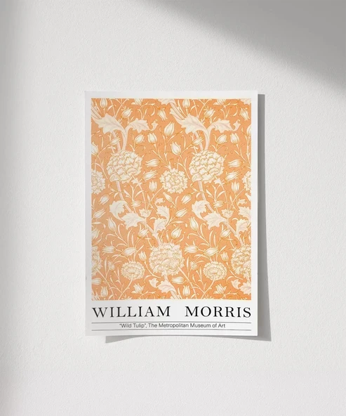 Çerçevesiz Poster William Morris Yabani Lale ürün görseli