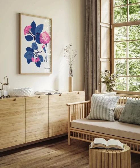 Çerçevesiz Poster Romantik Dokunuş - Resim 6