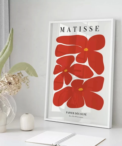 Çerçevesiz Poster Matisse Papiers Découpés No 6 - 6