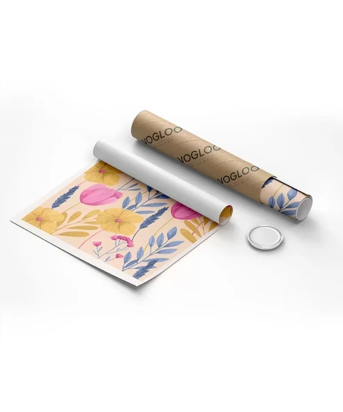 Çerçevesiz Poster Hep Çiçeklenen Bahçe - Resim 2