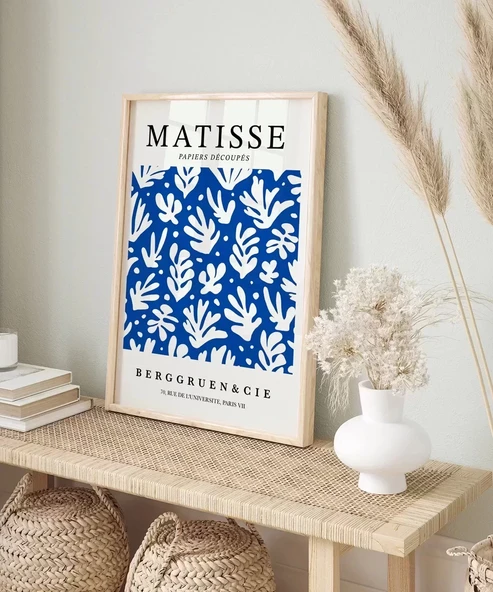 Çerçevesiz Poster Matisse Papiers Découpés No 4 - Resim 5