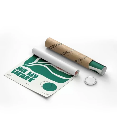 Çerçevesiz Poster Kalpten Gelen Bahar - Resim 2