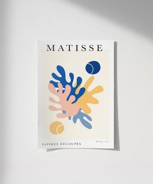 Çerçevesiz Poster Matisse Papiers Découpés No 5 ürün görseli