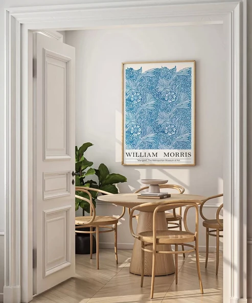 Çerçevesiz Poster William Morris Kadife çiçeği - Resim 6