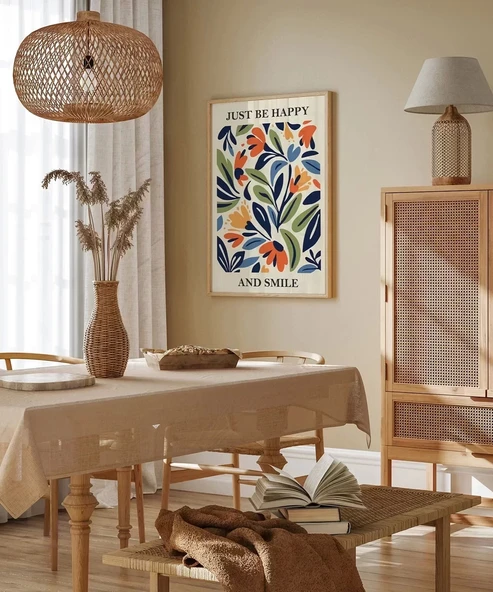 Çerçevesiz Poster Renkli Neşe - Resim 6