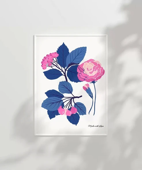 Çerçevesiz Poster Romantik Dokunuş - Resim 3