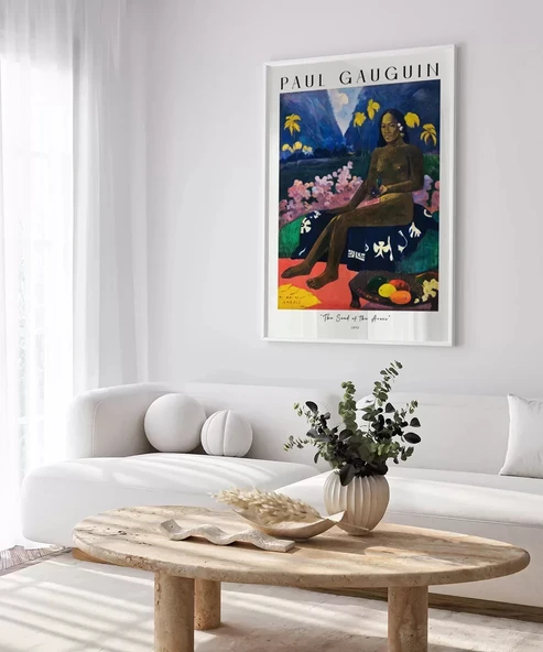 Çerçevesiz Poster Paul Gaugin Areoi Tohumu - Resim 4