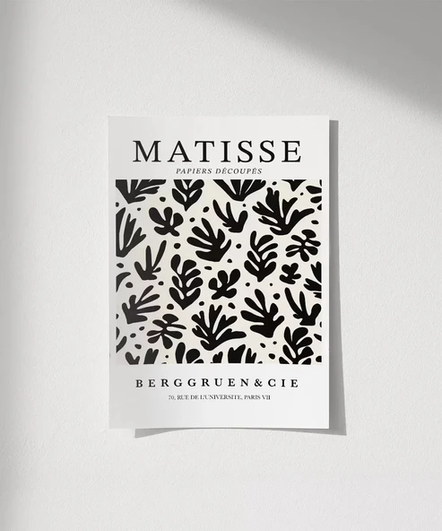 Çerçevesiz Poster Matisse Papiers Découpés No 3 ürün görseli