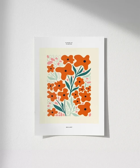 Çerçevesiz Poster Sıcak Bahar Esintisi ürün görseli