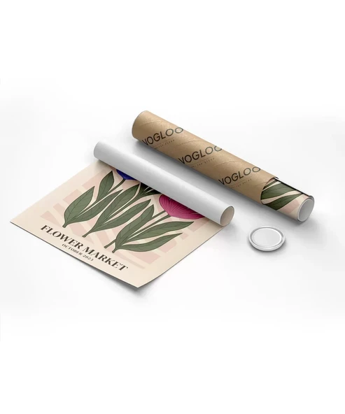 Çerçevesiz Poster Amsterdam'da Çiçek Zamanı - Resim 2