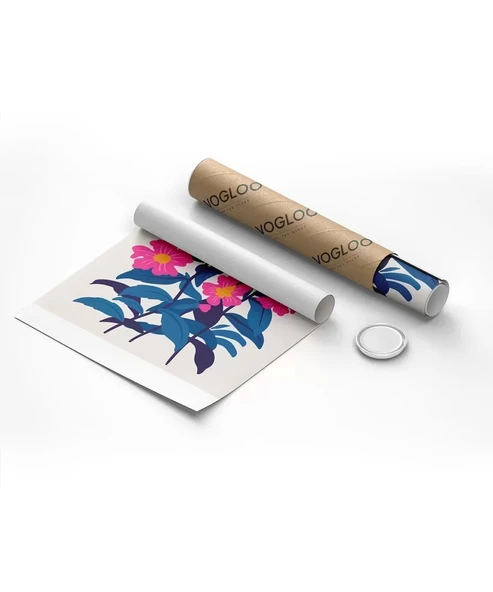 Çerçevesiz Poster Doğanın Göz Alıcı Çiçekleri - Resim 2