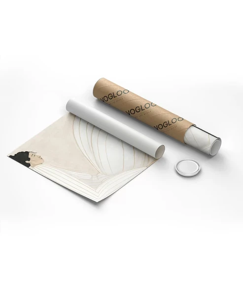 Çerçevesiz Poster Huzurlu Oturuş Sanat Baskısı - Resim 8