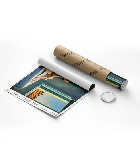 Çerçevesiz Poster Edward Hopper Sabah Güneşi - Resim 8