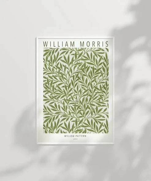 Çerçevesiz Poster William Morris Willow Pattern - 6