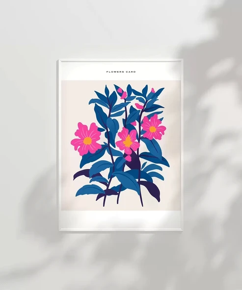 Çerçevesiz Poster Doğanın Göz Alıcı Çiçekleri - Resim 3