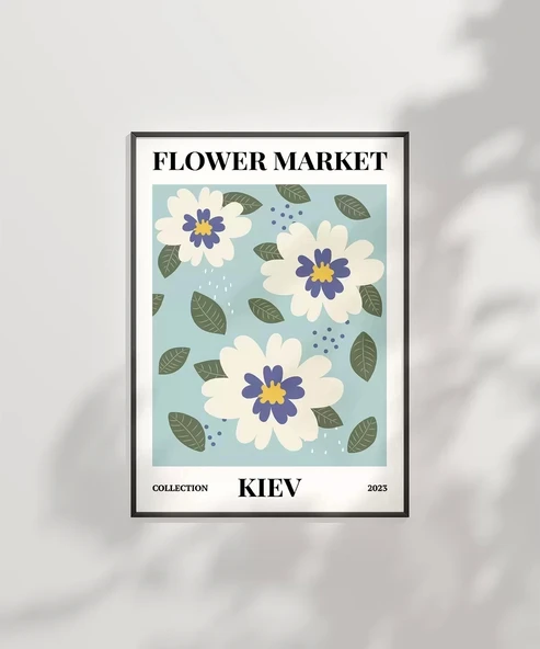 Çerçevesiz Poster Doğanın Kiev'deki Zarafeti - Resim 7