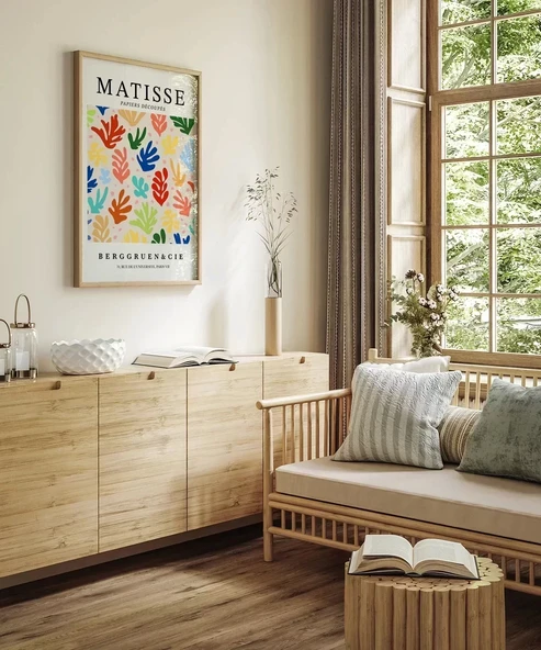 Çerçevesiz Poster Matisse Papiers Découpés No 2 - Resim 4