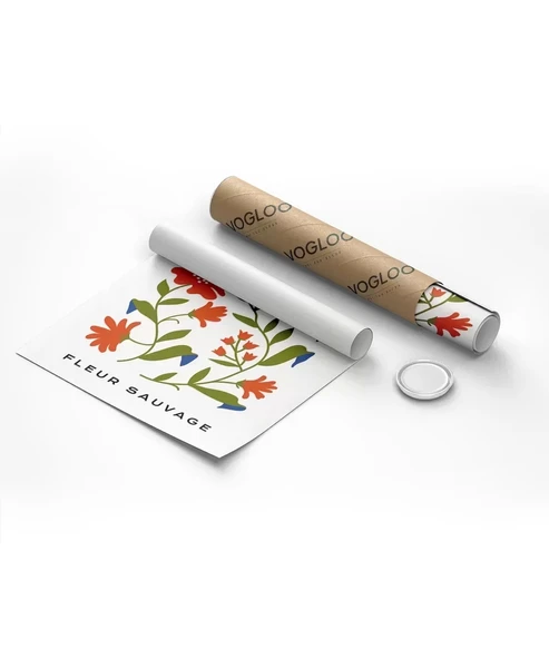 Çerçevesiz Poster Kır Çiçekleri - Resim 2