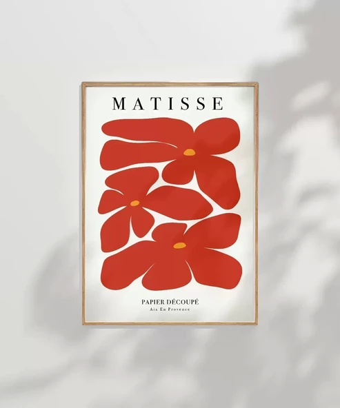 Çerçevesiz Poster Matisse Papiers Découpés No 6 - 8