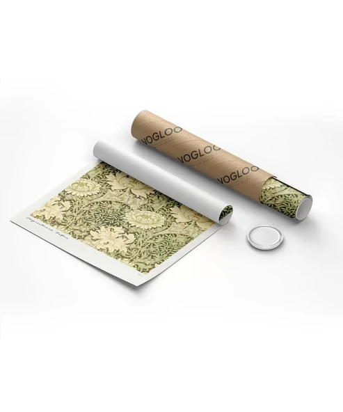 Çerçevesiz Poster William Morris Kasımpatı Deseni - Resim 8