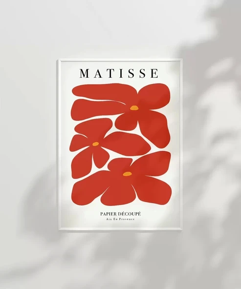Çerçevesiz Poster Matisse Papiers Découpés No 6 - 3