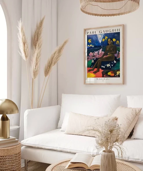 Çerçevesiz Poster Paul Gaugin Areoi Tohumu - Resim 5