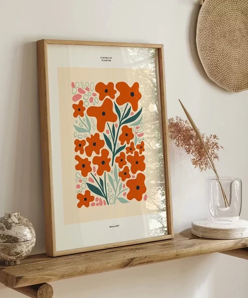 Çerçevesiz Poster Sıcak Bahar Esintisi - Resim 5