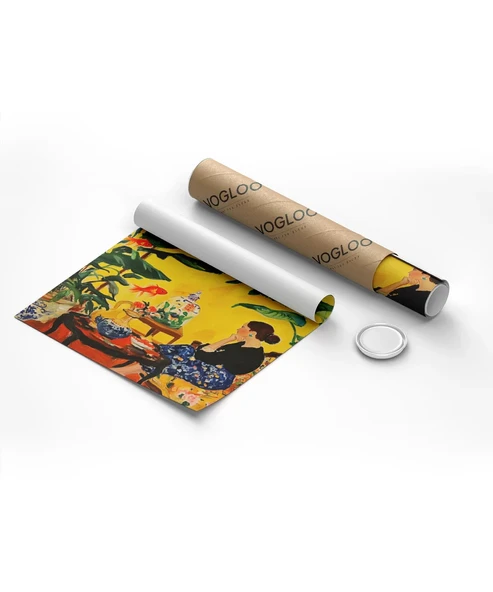 Çerçevesiz Poster Tropikal Sıcaklık - Resim 8