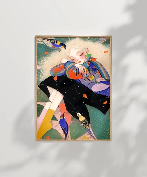 Çerçevesiz Poster Huzurun Sesi - Resim 6