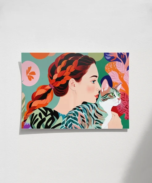 Çerçevesiz Poster Renklerin Ahengi ürün görseli