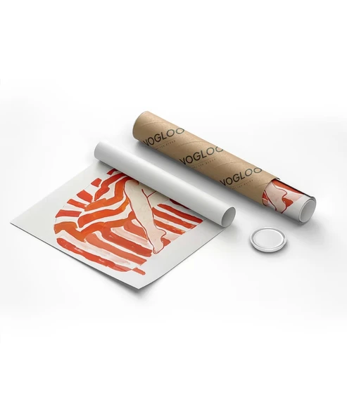 Çerçevesiz Poster Turuncu Rüyası - Resim 8