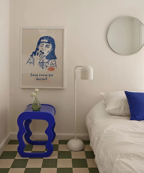 Çerçevesiz Poster Ahududu ve Tatlı Kaçamak - Resim 4