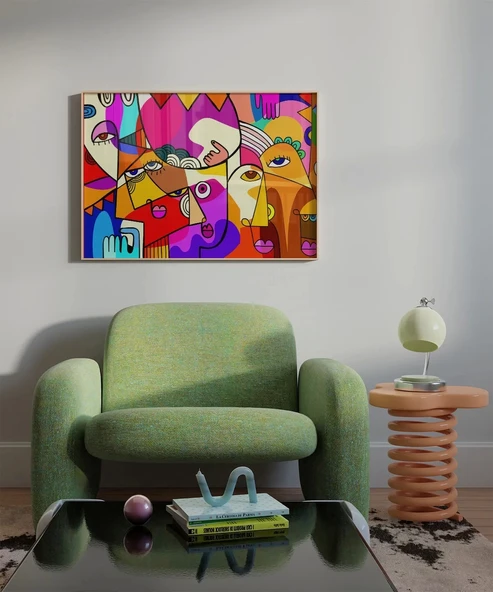 Çerçevesiz Poster Herkesin Hikayesi - Resim 4