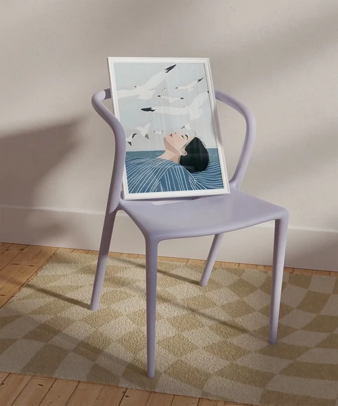 Çerçevesiz Poster Denizin Fısıltıları - Resim 5