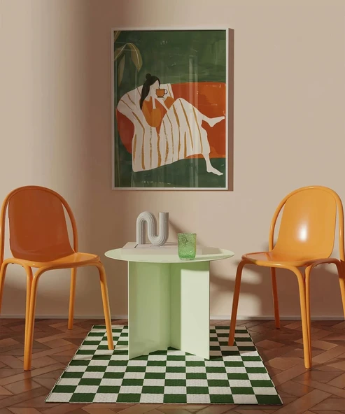 Çerçevesiz Poster Düşüncelere Dalmak - Resim 4