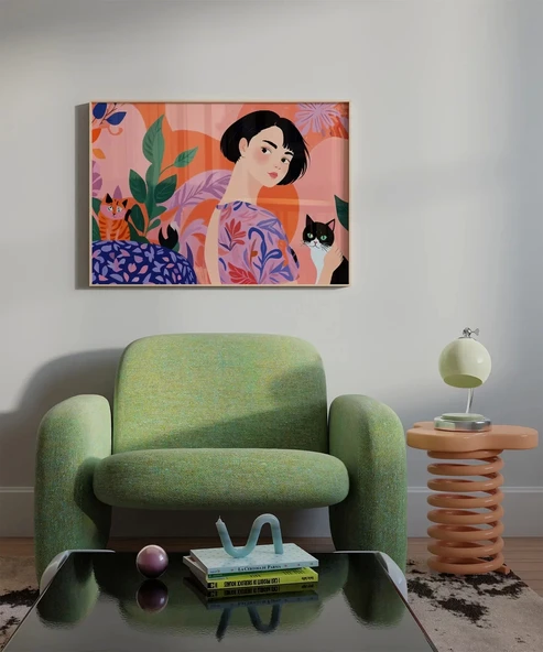 Çerçevesiz Poster Doğanın ve Dostluğun Harmanı - Resim 5