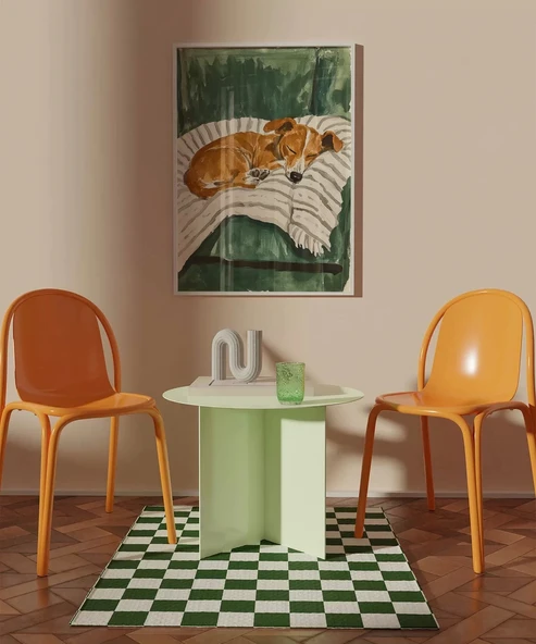 Çerçevesiz Poster Minik Dostun Dinlenişi - Resim 3