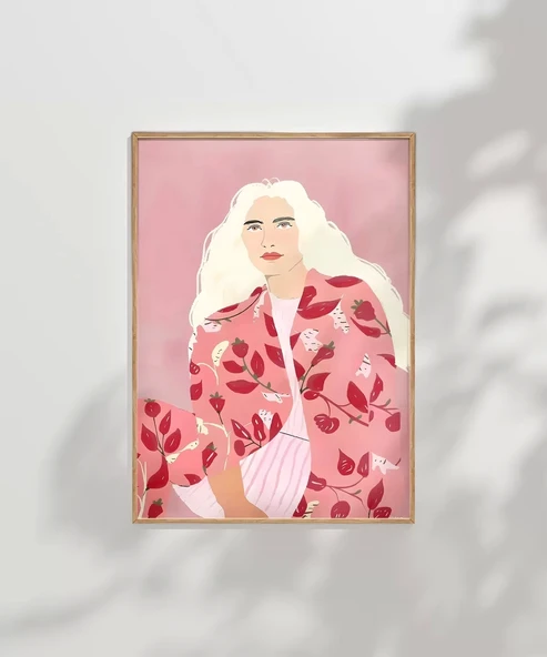 Çerçevesiz Poster Romantik Dokunuş - Resim 6