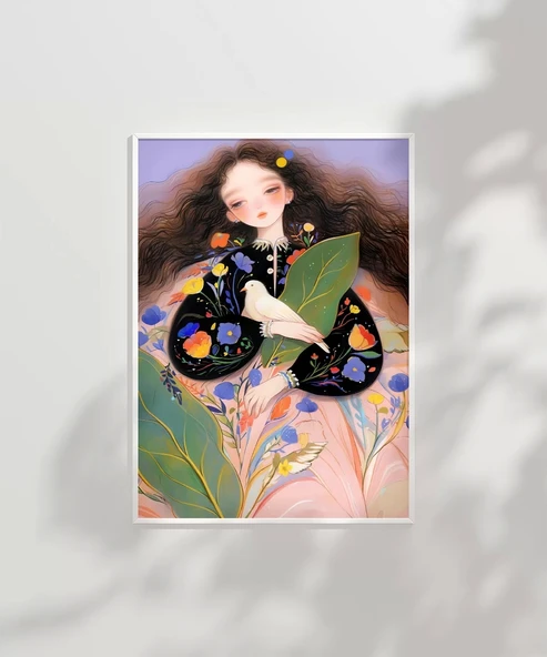 Çerçevesiz Poster Doğanın Zarafeti - Resim 2
