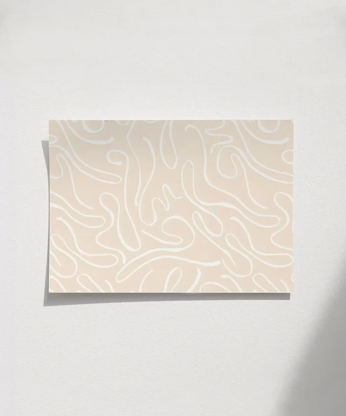 Çerçevesiz Poster Organik Dans ürün görseli