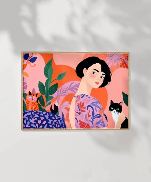 Çerçevesiz Poster Doğanın ve Dostluğun Harmanı - Resim 6