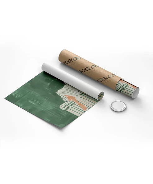 Çerçevesiz Poster Çizgilerin Ritmi - Resim 8