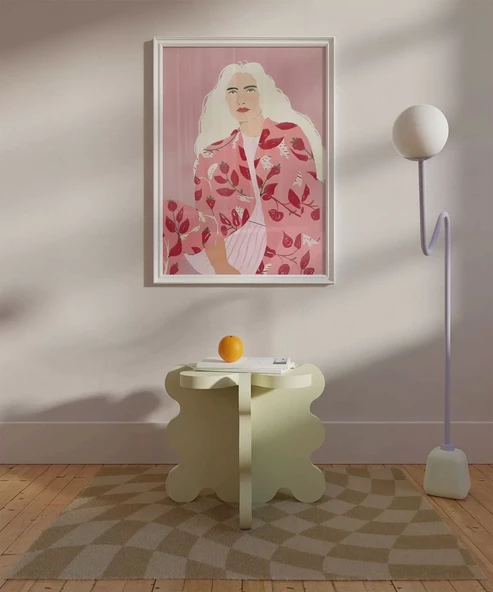 Çerçevesiz Poster Romantik Dokunuş - Resim 4