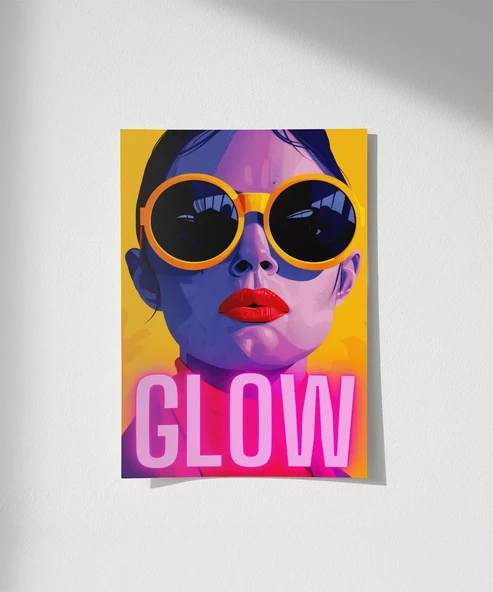 Çerçevesiz Poster Parlak Bakış ürün görseli