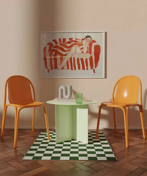 Çerçevesiz Poster Turuncu Rüyası - Resim 4