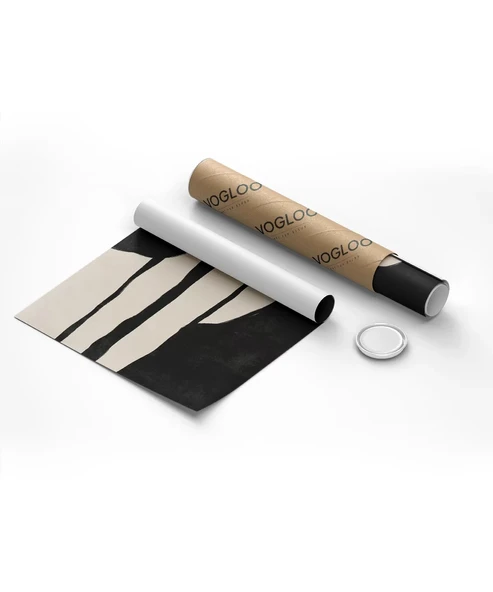 Çerçevesiz Poster Zebra Çizgileri İlhamlı Soyut Sanat - Resim 8